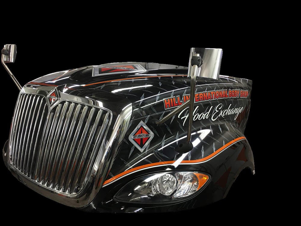 Body Shop near Pittsburgh, PA Hill International Trucks