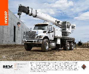 HV607 Spec Sheet
